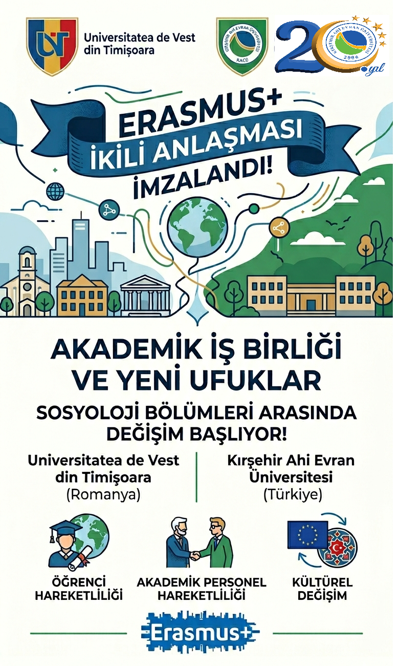Bölümümüz Sınırları Aşıyor: Universitatea de Vest din Timișoara ile Erasmus Anlaşması İmzaladık!