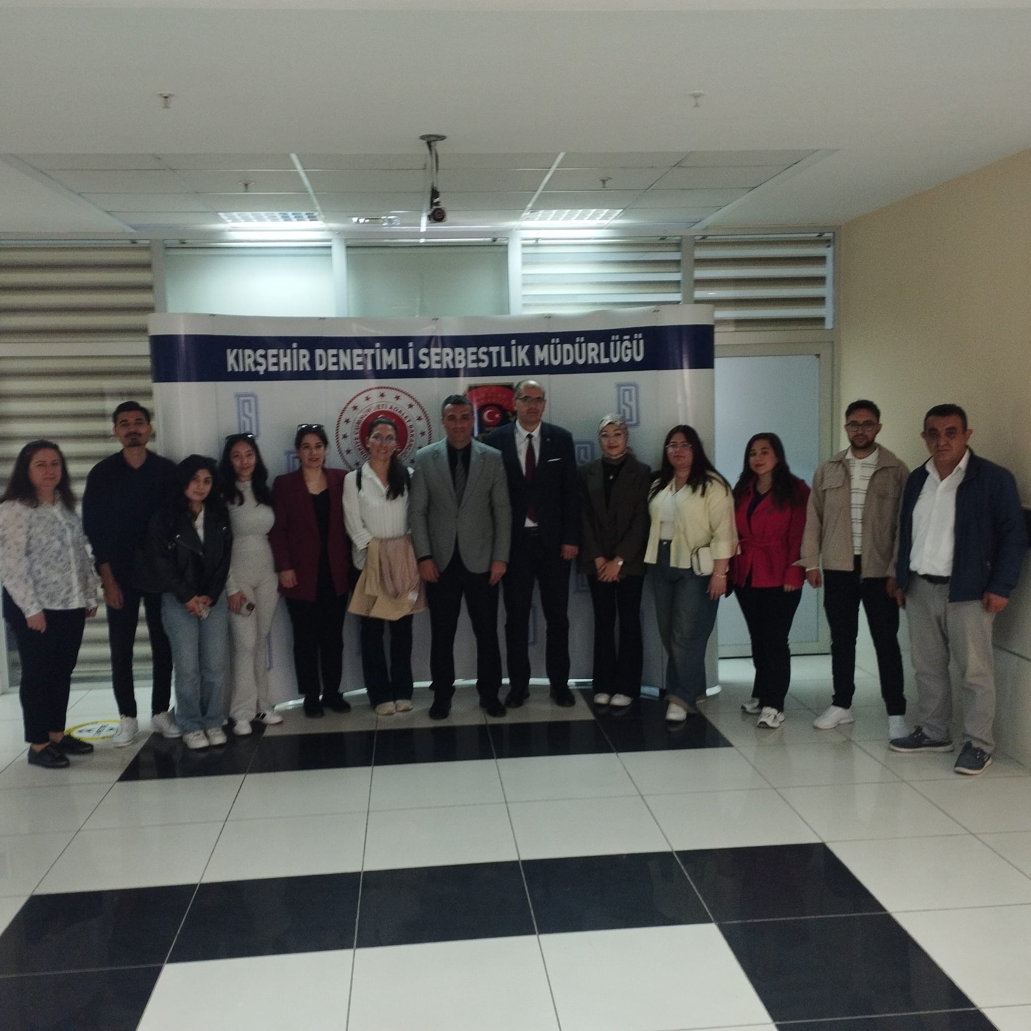 Bölümümüz, Kırşehir Denetimli Serbestlik Müdürlüğünü Ziyaret Etti!